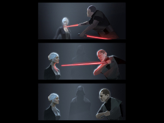 Illustration for article titled This Artist Is Paid To Draw Star Wars Pictures All Day Long. So Jealous.